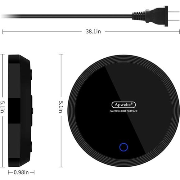 Cup Warmer for Coffee with Automatic Sensor Coffee Warmer for Desk auto Shut off - Picture 3 of 8